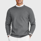 Ethan - Men's Classic Crew Neck Knit Sweater