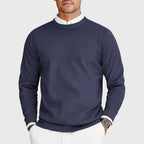 Ethan - Men's Classic Crew Neck Knit Sweater