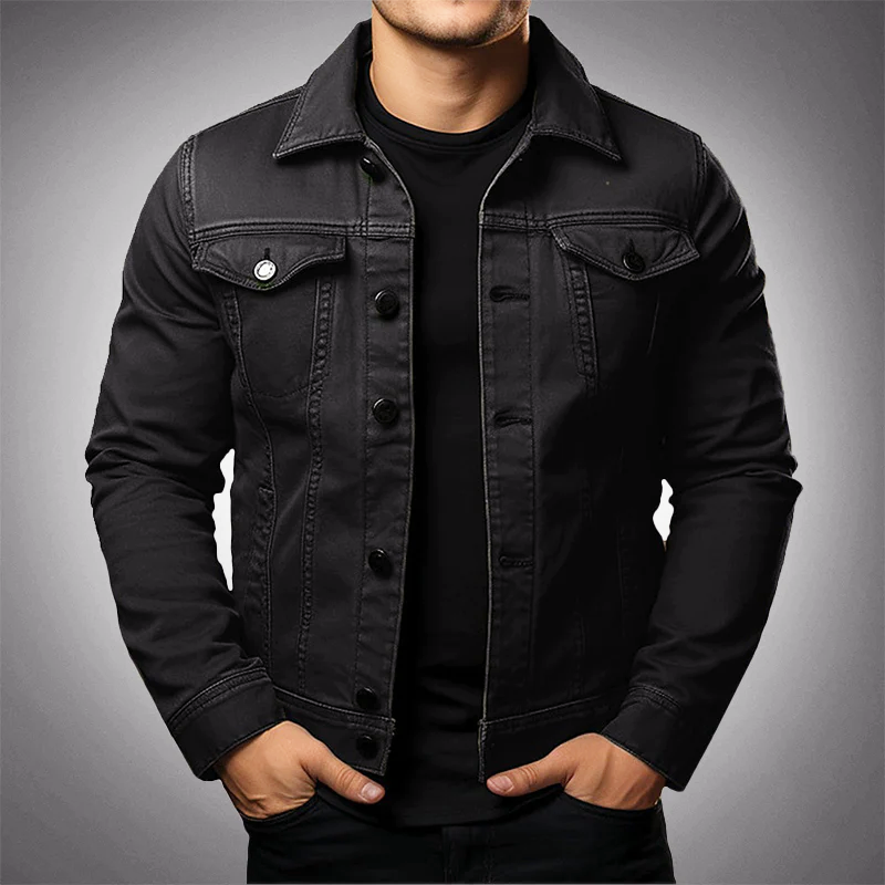 Finley - Men's Slim-Fit Denim Jacket