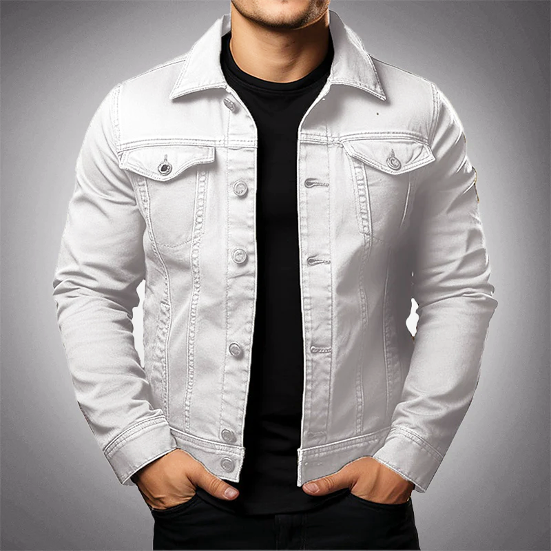 Finley - Men's Slim-Fit Denim Jacket