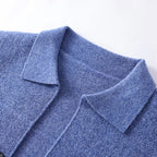 Finn - Men's Merino Wool Button-Front Cardigan
