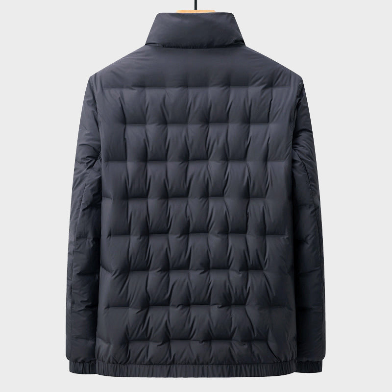 Gil - Men's Lightweight Quilted Stand Collar Jacket