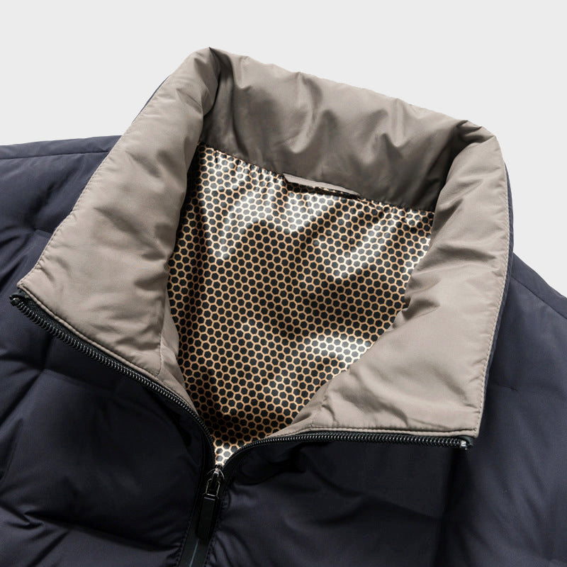 Gil - Men's Lightweight Quilted Stand Collar Jacket