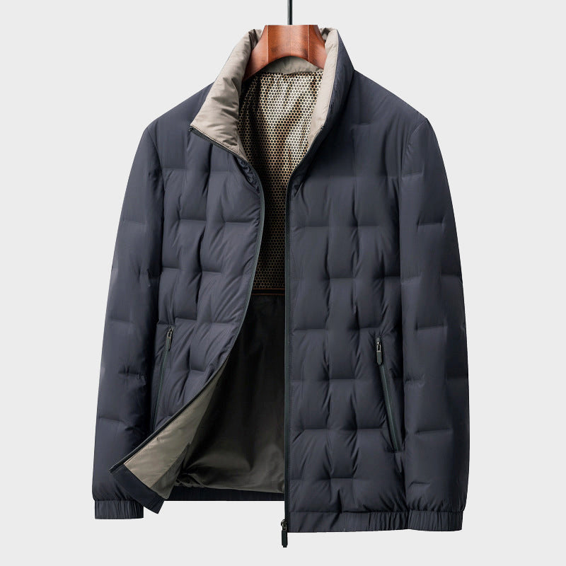 Gil - Men's Lightweight Quilted Stand Collar Jacket