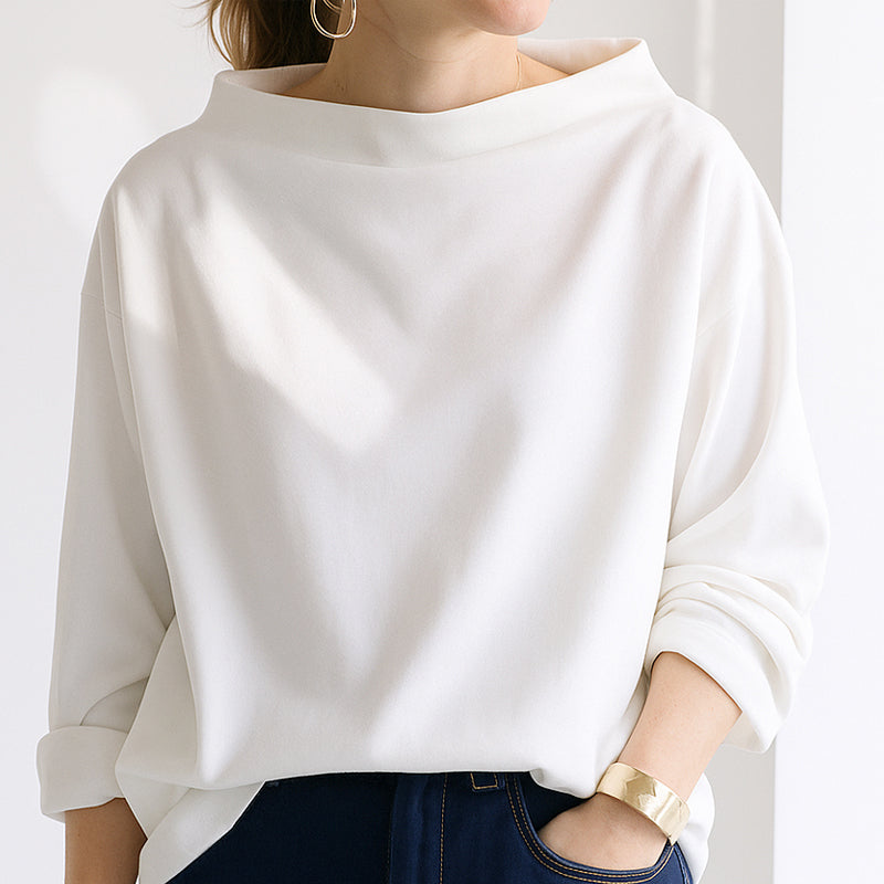 Giselle - Women's Oversized Cowl Neck Pullover