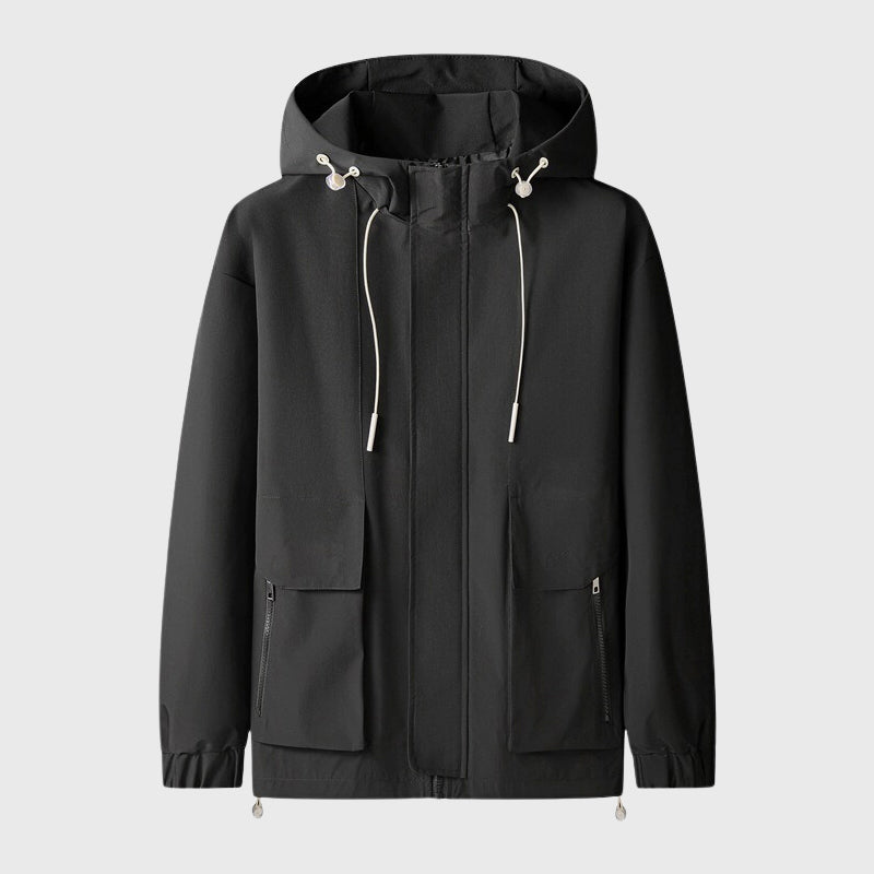 Harley - Men's Hooded Utility Zip-Up Jacket