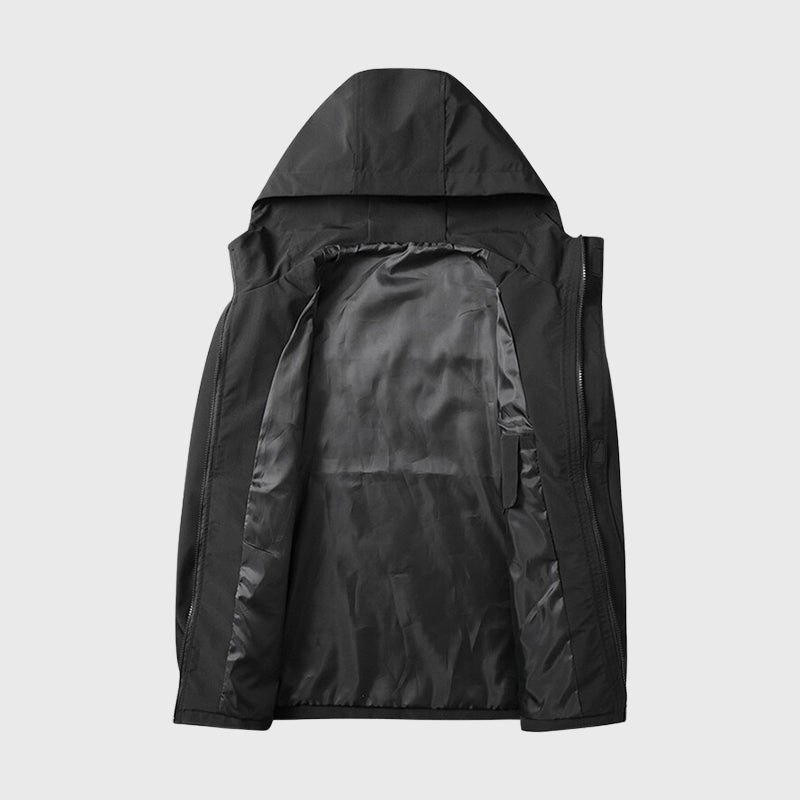 Harley - Men's Hooded Utility Zip-Up Jacket
