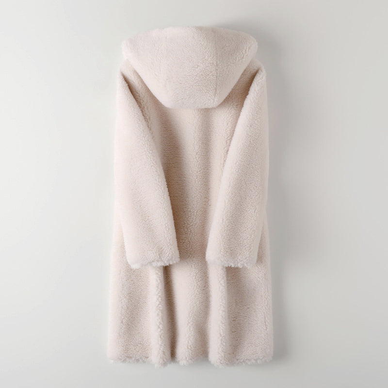 Irie - Women's Hooded Teddy Fleece Long Coat