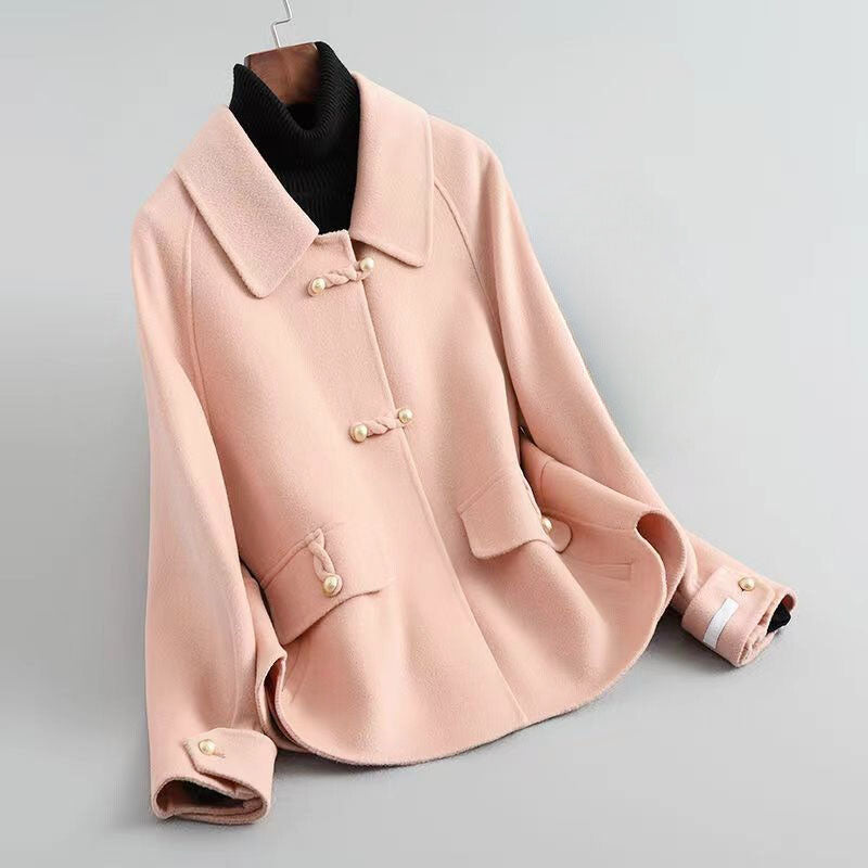 Isabella - Women's Wool-Blend Cape Coat