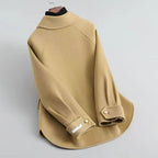 Isabella - Women's Wool-Blend Cape Coat