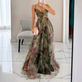 Jessie - Women's Printed Flowing Maxi Dress