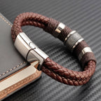 Jett - Cyprus Vintage Leather Bracelet