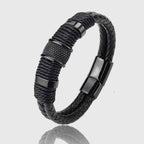 Jett - Cyprus Vintage Leather Bracelet