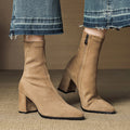 Juliana - Women's Genuine Suede Ankle Boots
