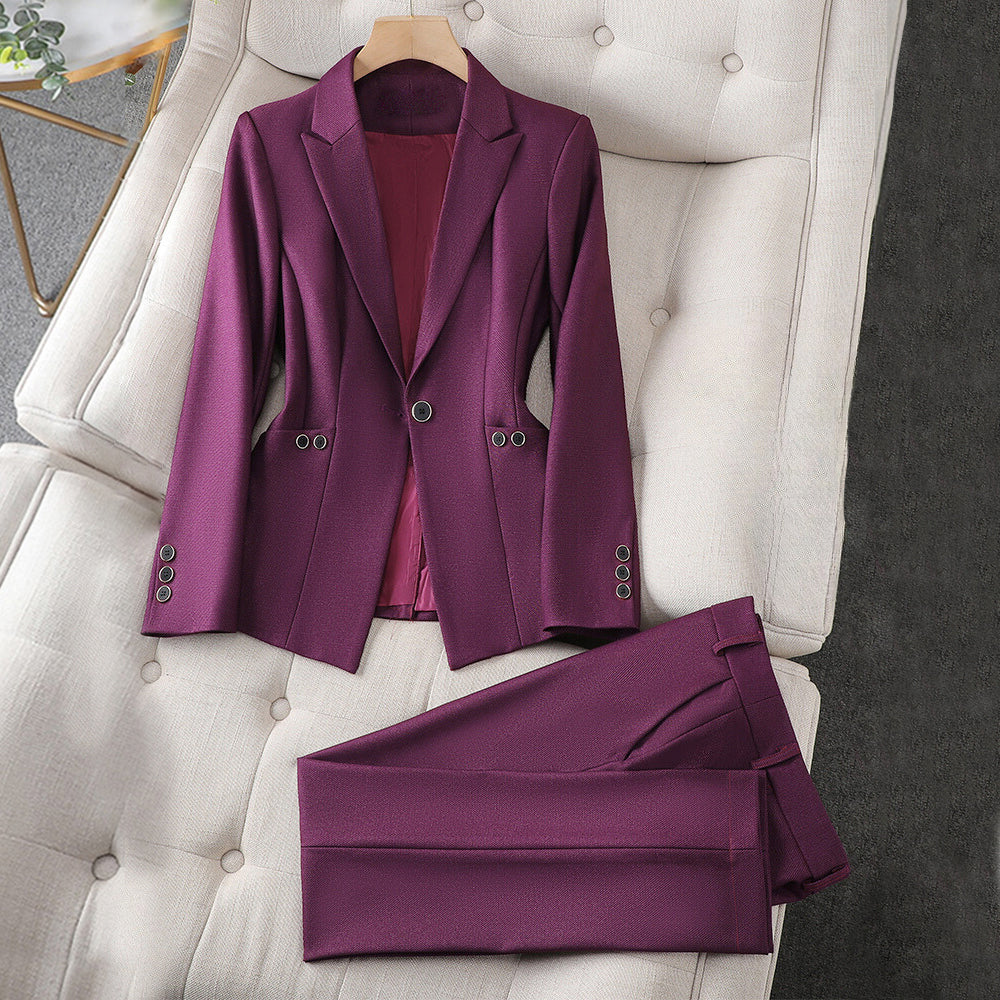 Juliana - Women's Tailored Blazer and Pants Set