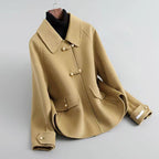 Isabella - Women's Wool-Blend Cape Coat
