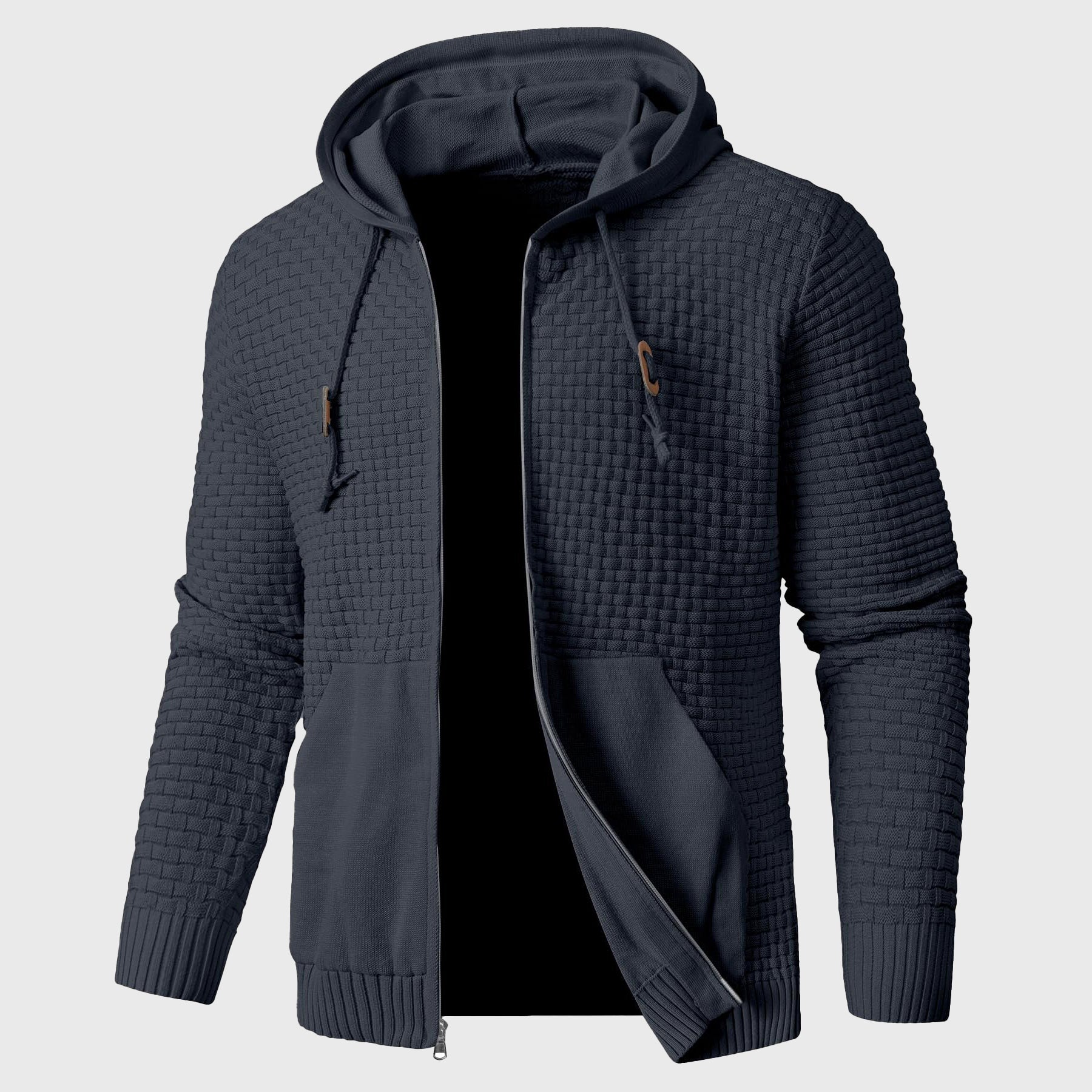 Landon - Men's Casual Zip-Up Hoodie