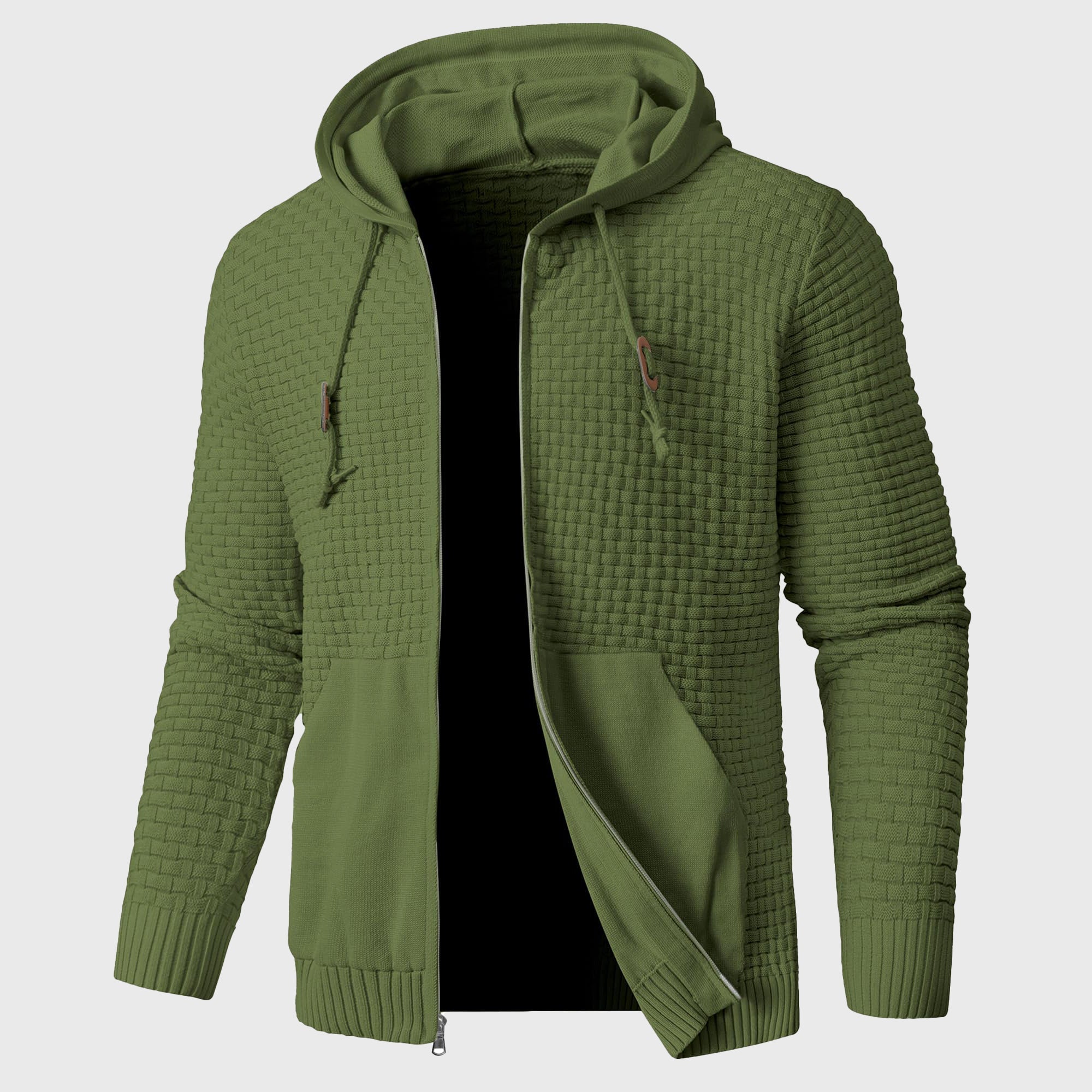 Landon - Men's Casual Zip-Up Hoodie