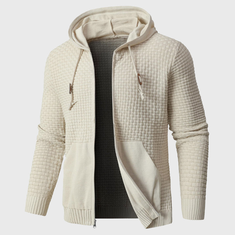 Landon - Men's Casual Zip-Up Hoodie