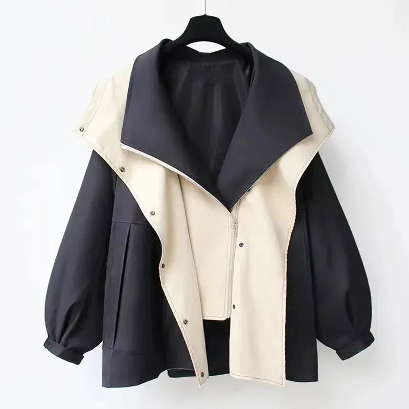 Laura - Women's Casual Open-Front Hooded Jacket