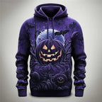 Lawrence - Men's Halloween Graphic Pullover Hoodie