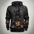Lawrence - Men's Halloween Graphic Pullover Hoodie