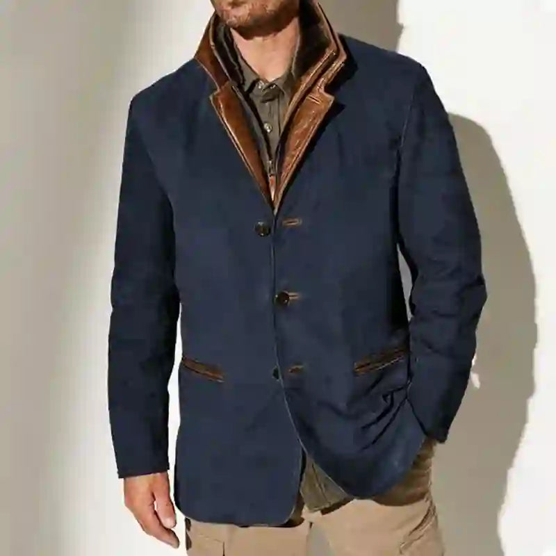 Lincoln - Men's Vintage Suede Coat