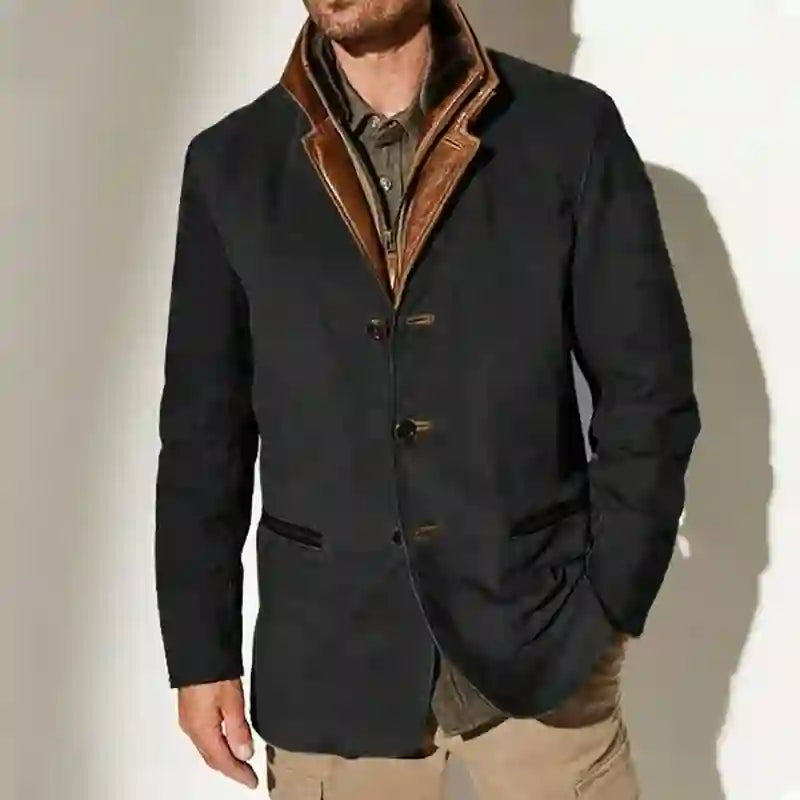 Lincoln - Men's Vintage Suede Coat