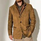 Lincoln - Men's Vintage Suede Coat