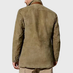 Lincoln - Men's Vintage Suede Coat