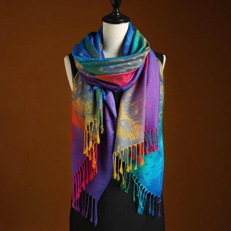 Margot - Women's Luxury Paisley Cashmere Shawl