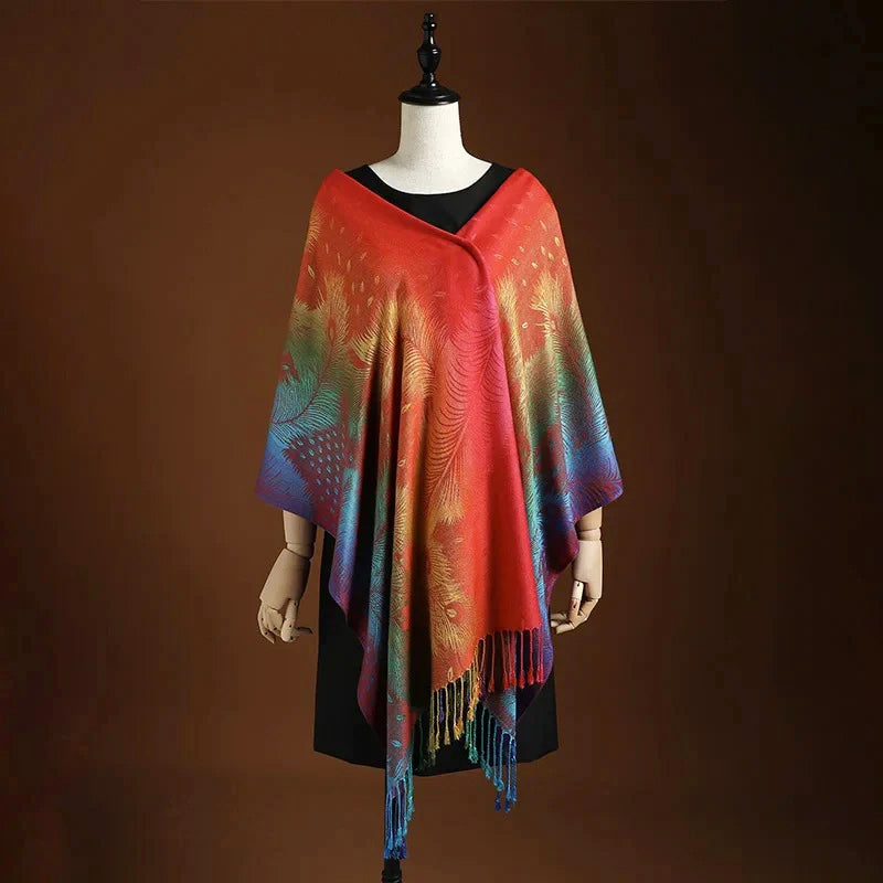 Margot - Women's Luxury Paisley Cashmere Shawl