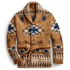 Mason - Men's Southwestern Shawl Cardigan