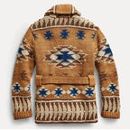 Mason - Men's Southwestern Shawl Cardigan