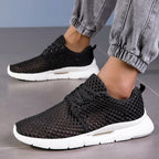 Mateo - Men's AirMesh Lace-Up Walking Sneakers