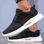 Mateo - Men's AirMesh Lace-Up Walking Sneakers