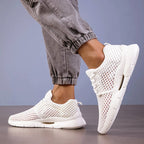 Mateo - Men's AirMesh Lace-Up Walking Sneakers