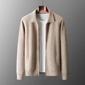 Mateo - Men's Casual Zip-Front Knit Jacket