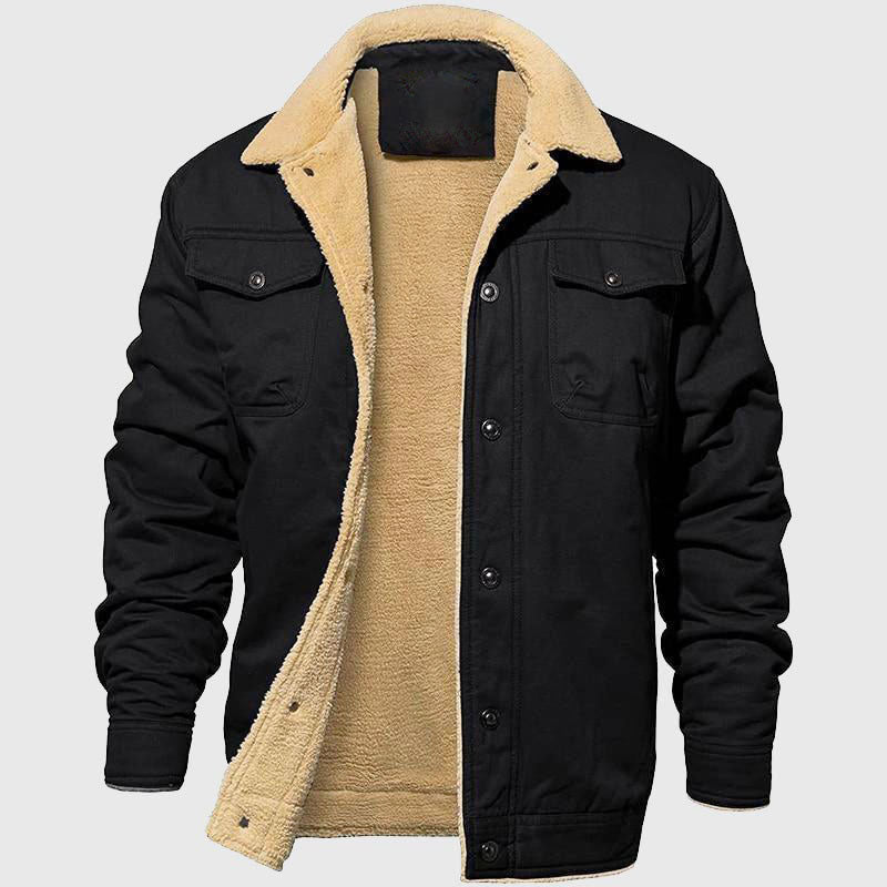 Matteo - Men's Casual Button-Front Pilot Jacket