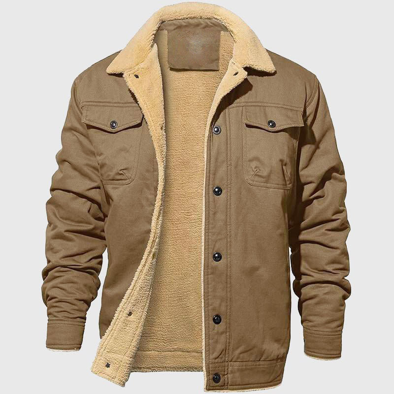 Matteo - Men's Casual Button-Front Pilot Jacket