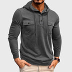 Maverick - Men's Urban Pulse Hooded Henley