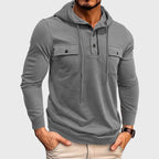 Maverick - Men's Urban Pulse Hooded Henley