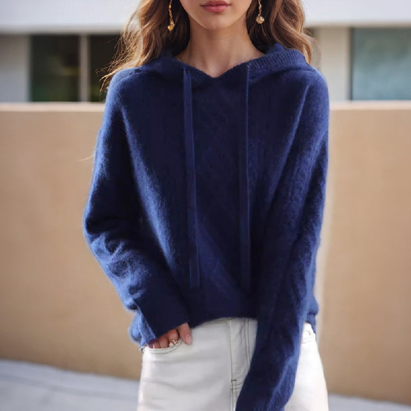 Molly - Women's Cable Knit Hoodie