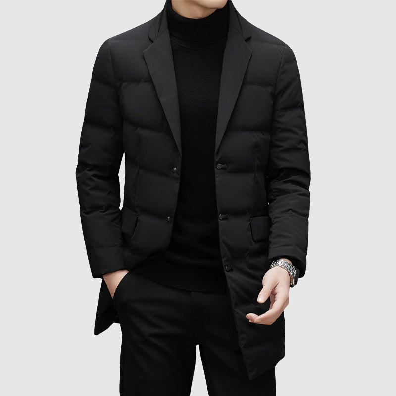 Quillan - Men's Quilted Down Blazer Jacket