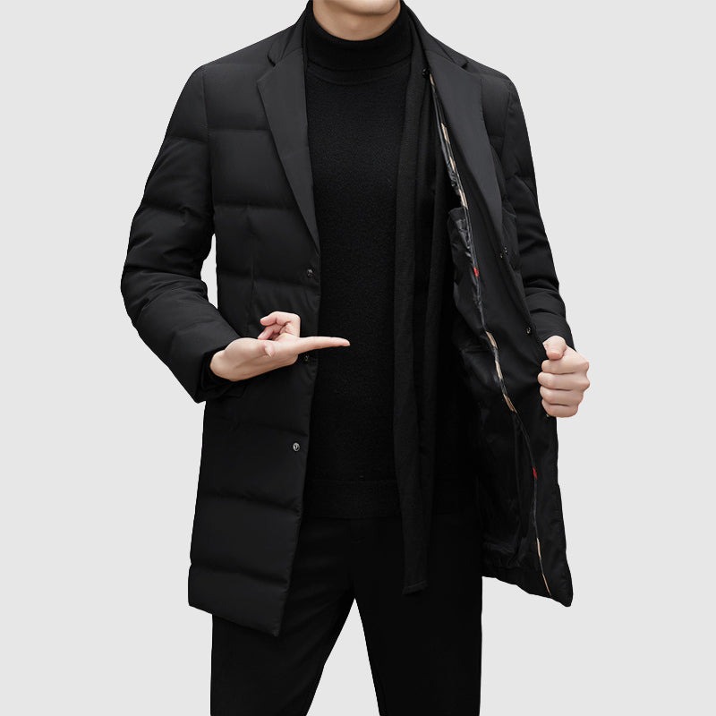 Quillan - Men's Quilted Down Blazer Jacket