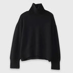 Reese - Women's Knit Cashmere Turtleneck Sweater