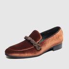 Prescott - Men's Velvet Rope-Detail Loafers