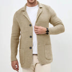 Rodrigo - Men's Cozy Button-Front Knitted Cardigan
