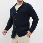 Rodrigo - Men's Cozy Button-Front Knitted Cardigan