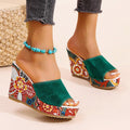 Ryleigh - Women's Bohemian Platform Wedge Sandals